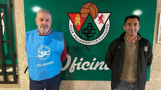 Fernández Rincón (izq) y Carlos Ordóñez. 