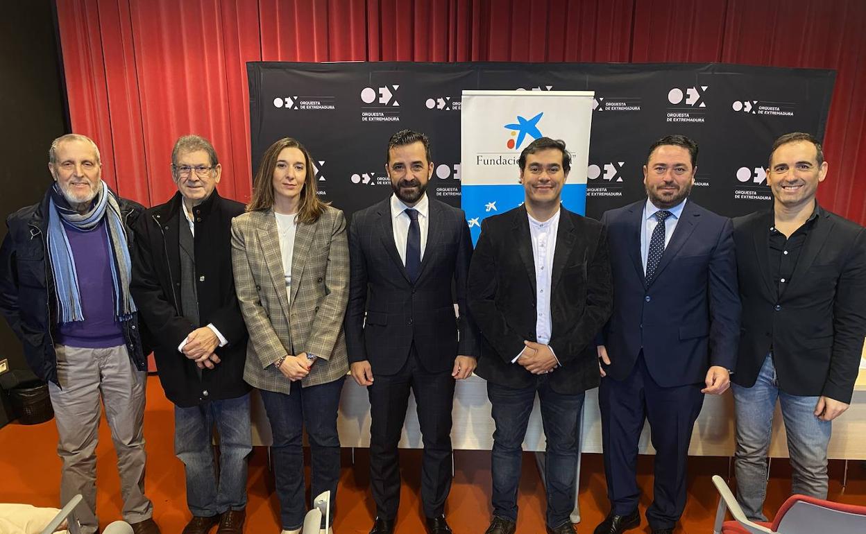 La Fundación 'la Caixa' y la Orquesta de Extremadura recaudarán fondos para la AOEx