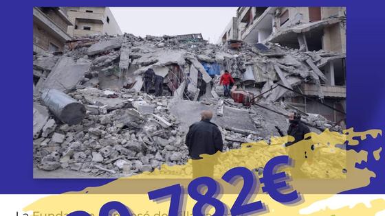 Antiguos alumnos de Villafranca recaudan más de 20.000 euros para apoyar a Siria y Turquía