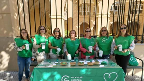 La AECC agradece la inmensa solidaridad y generosidad de los pacenses en el Día de la Cuestación