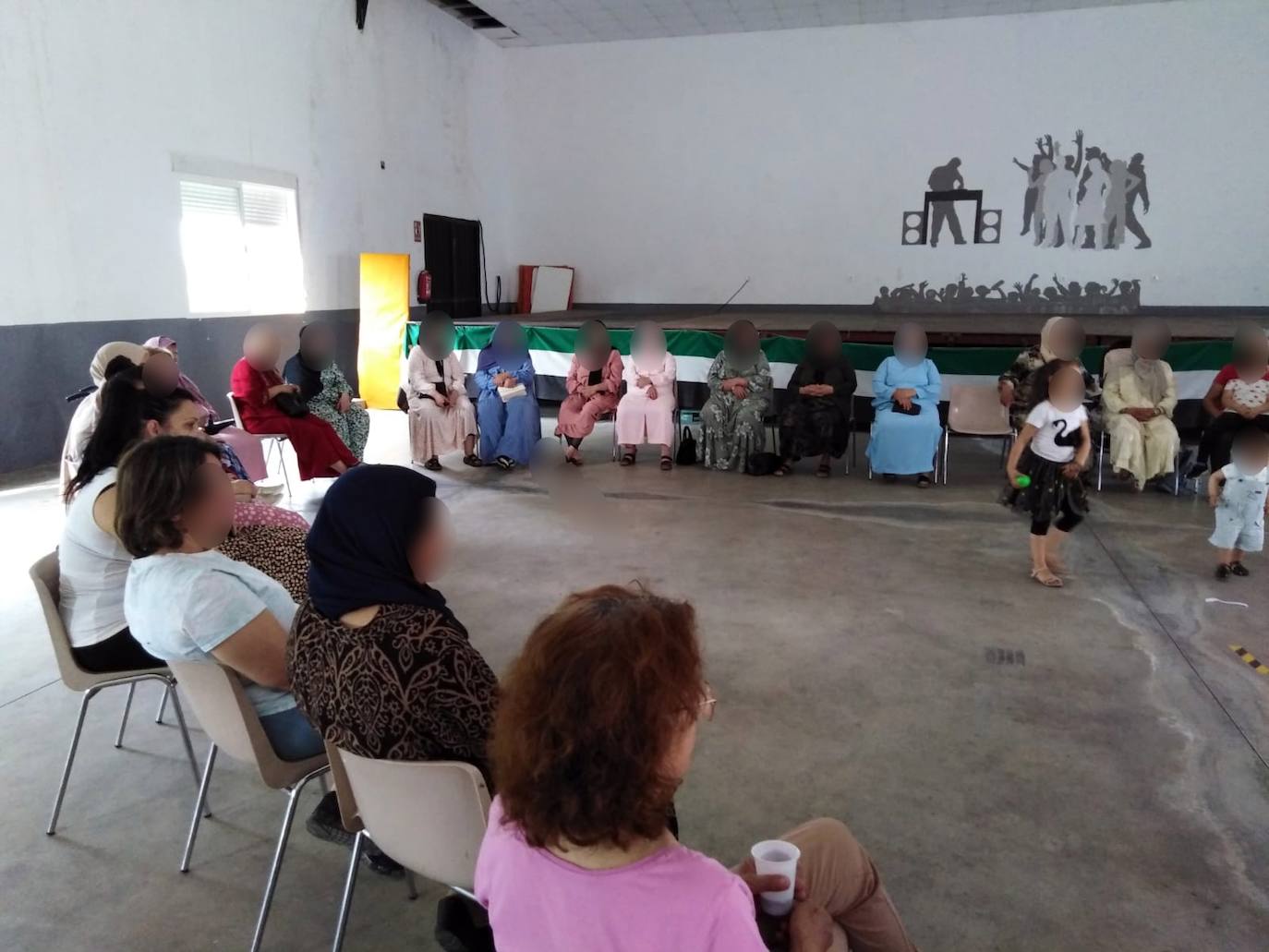 Uno de los encuentros de mujeres en Campo Arañuelo