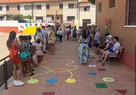 Una muestra de los murales realizados.