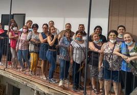 Las usuarias realizan talleres y actividades en los que se fomenta su independencia.