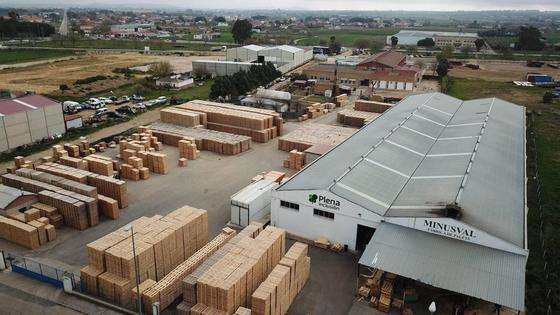 El consejero de Gestión Forestal visita Minusval y muestra su apoyo al sector de la madera