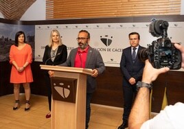 Las Diputaciones de Cáceres y Badajoz muestran su solidaridad con la población gazatí