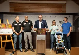 Presentación de la carrera solidaria.