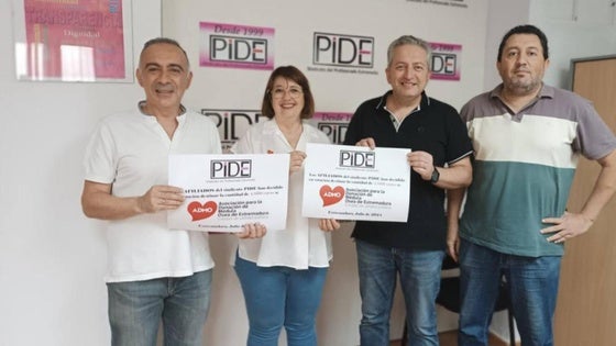 El Sindicato del Profesorado Extremeño dona a ADMO casi 5.000 euros