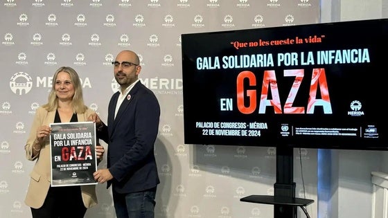Una gala solidaria que durará 12 horas recaudará dinero en Mérida para la infancia en Gaza