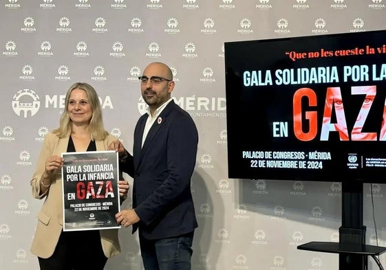 Una gala solidaria que durará 12 horas recaudará dinero en Mérida para la infancia en Gaza
