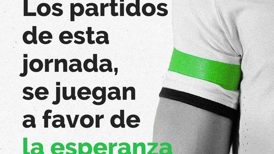 30 equipos extremeños lucirán brazaletes de esperanza contra el cáncer