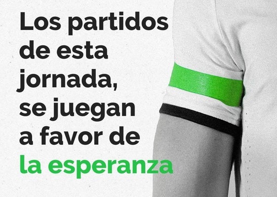 Cartel anunciador de la iniciativa.