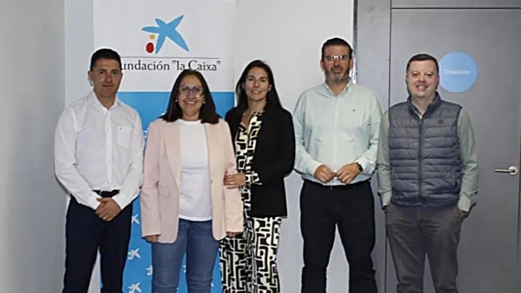 La ONG Zafra Solidaria recibe 8.000 euros de la Fundación La Caixa para su comedor social