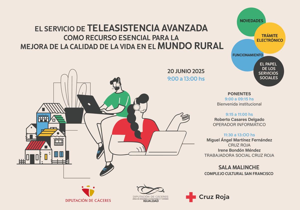 Cartel informativo de las jornadas.