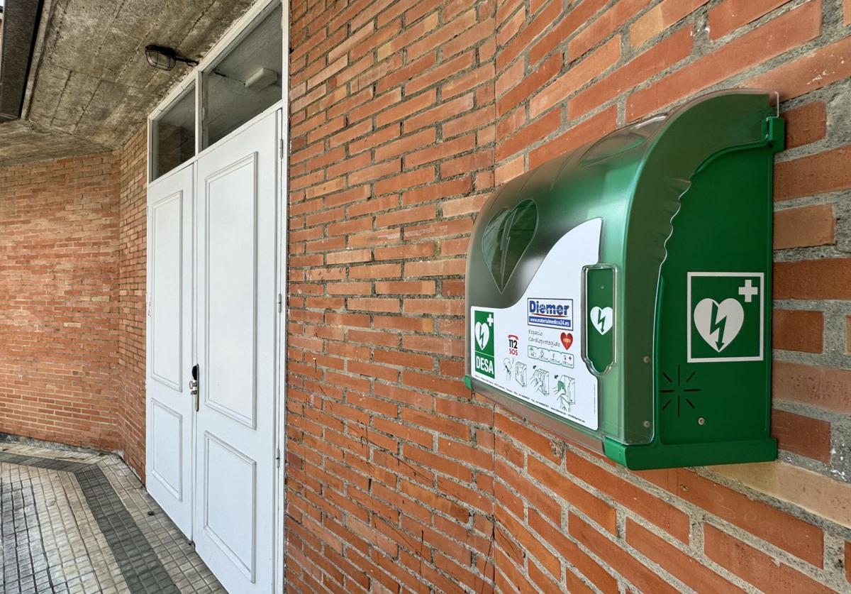 Guadalupe cuenta ya con un desfibrilador externo para poder dar asistencia las 24 horas