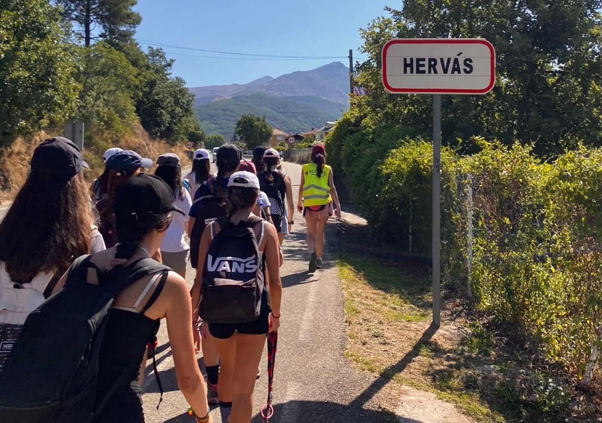 Imagen del campamento.