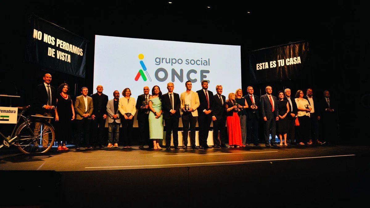 Onda Cero, Fundación Ruy López, o el Ayuntamiento de Pinofranqueado entre los Premios Solidarios ONCE Extremadura 2025.