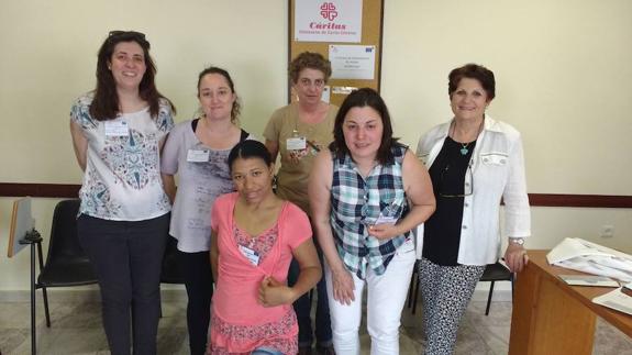 Una edición anterior de la Escuela de Trabajadoras de Hogar.