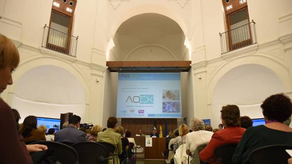 Inauguración de la tercera edición de la jornada de Formación de Voluntariado de la AOEX.