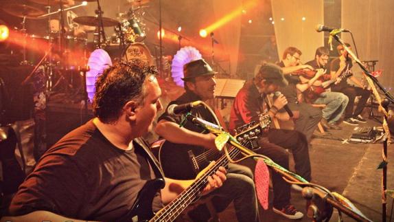 Barbas de Oro es uno de los grupos que se subirán el sábado al escenario de El Venero.