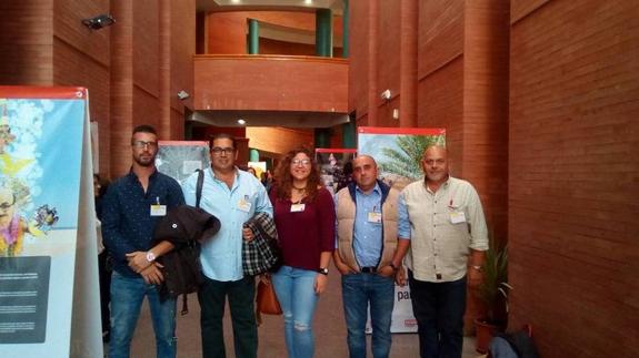 Miembros de Camino a la Vida que acudieron al encuentro.
