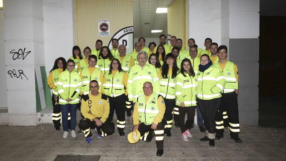 Grupo de voluntarios de DYA.