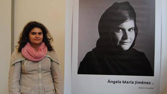 Ángela María Jiménez representa en la muestra 'Yo, tú, ellas' a Malala Yousafzai, será la encargada de leer el manifiesto.