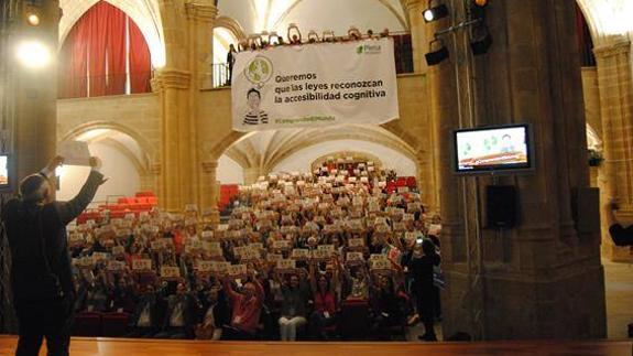 Congreso Estatal de Accesibilidad Cognitiva celebrado en Cáceres en 2017.