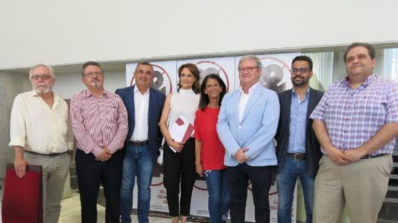 Rueda de prensa de la presentación de la edición del 24 Festival Ibérico de Cinema.