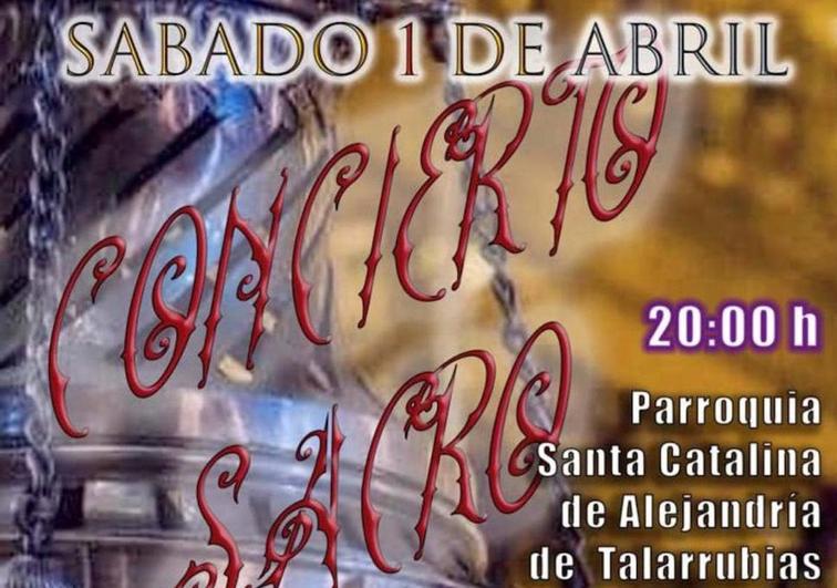 La Banda de Música de Talarrubias inicia la Semana Santa con el Concierto Sacro