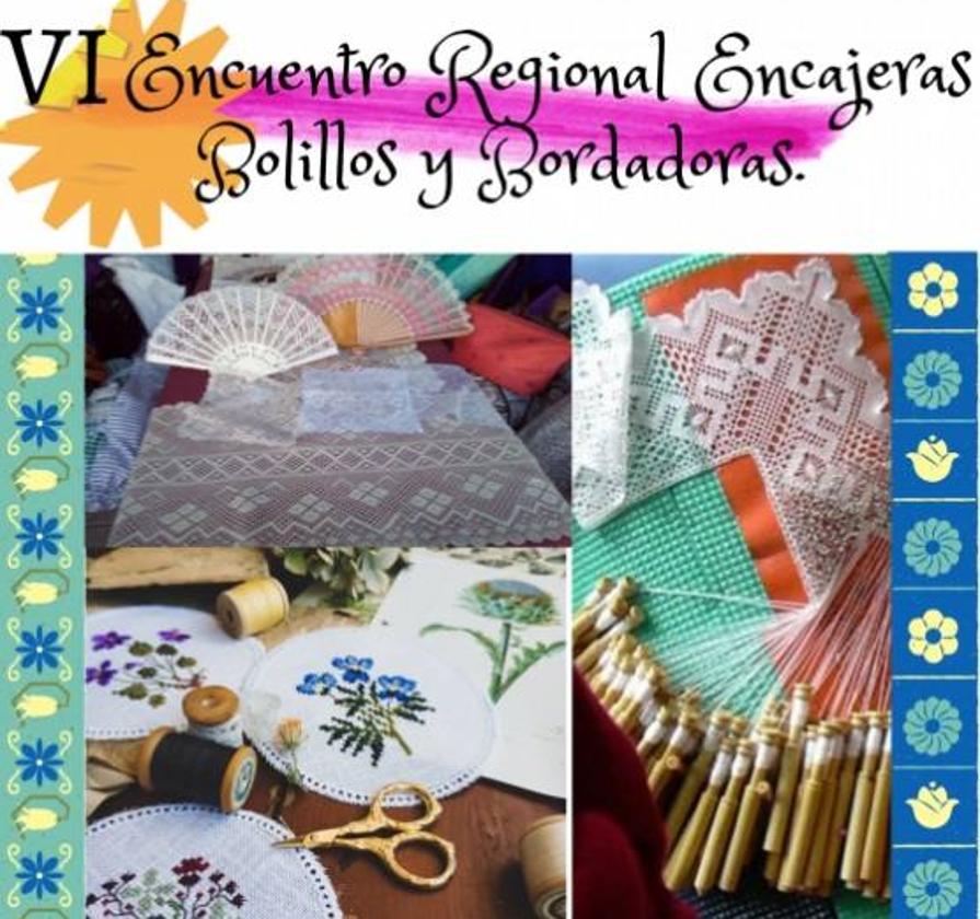 Talarrubias acoge el VI Encuentro Regional de Encajeras, Rolillos y Bordadoras