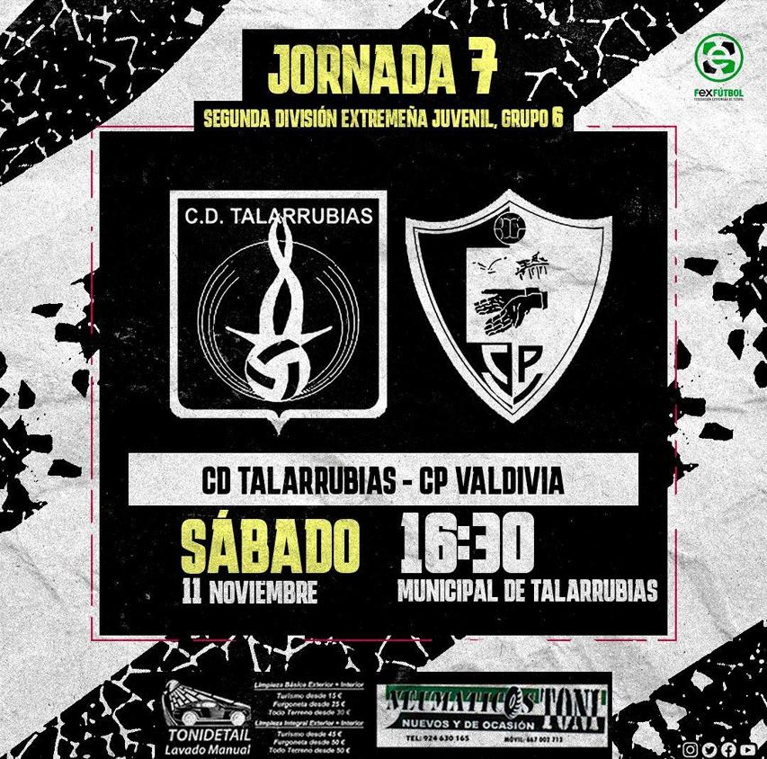 Imagen secundaria 1 - El CD Talarrubias recibe en casa al Sporting Malpartida para la novena jornada de liga