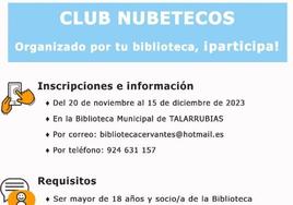 Requisitos para formar parte del Club Nubetecos