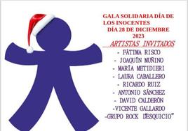 Llega la I Gala Solidaria Día de los Inocentes