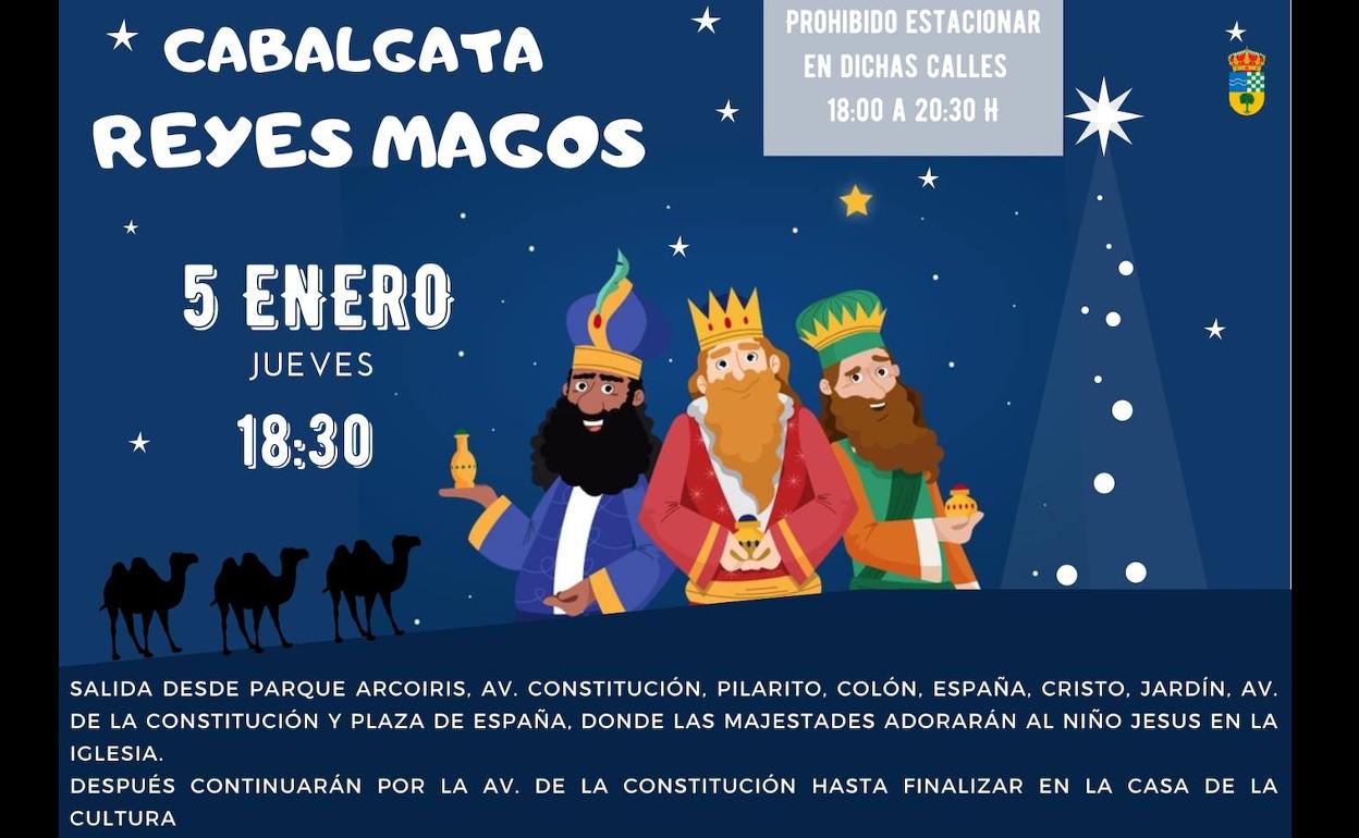 Talarrubias se prepara para la llegada de los Reyes Magos