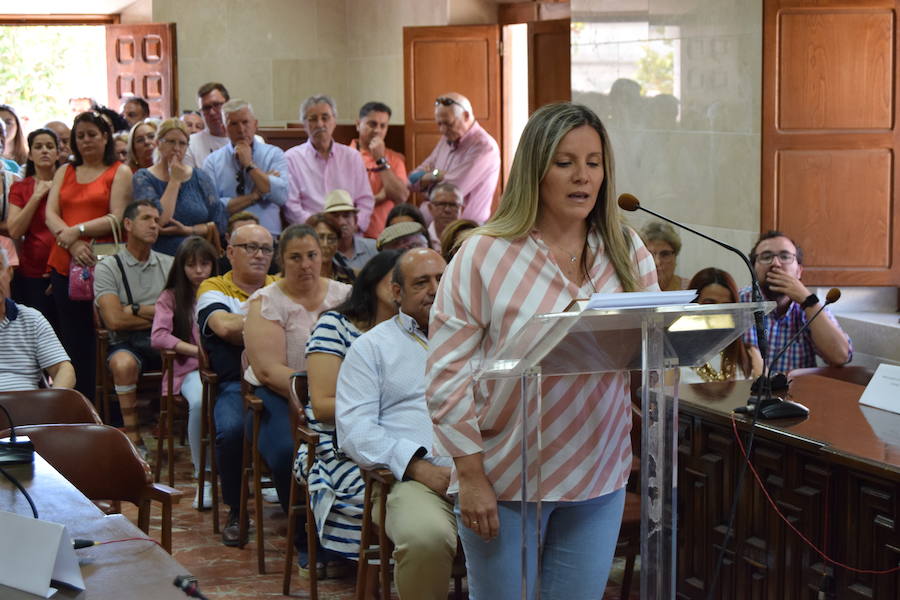 Fotos: Los concejales y el nuevo alcalde de Talayuela, Ismael Bravo, toman posesión de sus actas