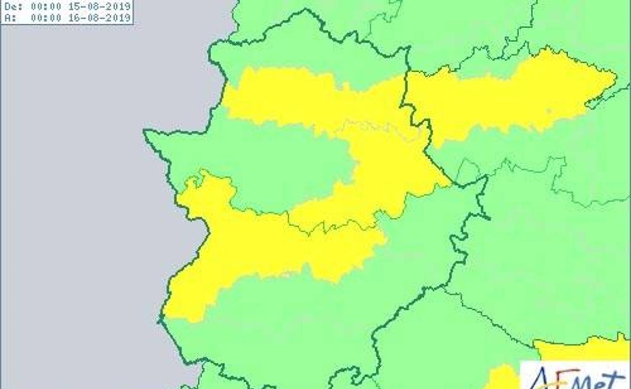 Los avisos por calor en Extremadura estarán activos este jueves y viernes