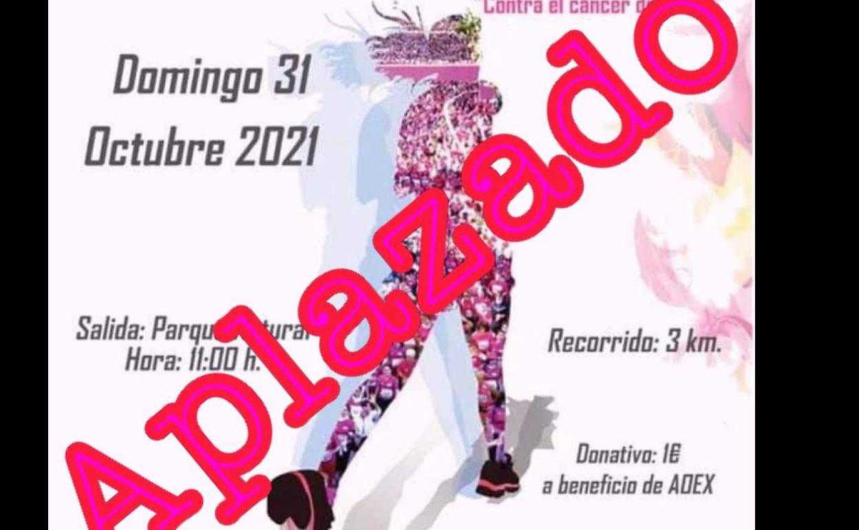 Aplazada la marcha rosa contra el cáncer en Talayuela