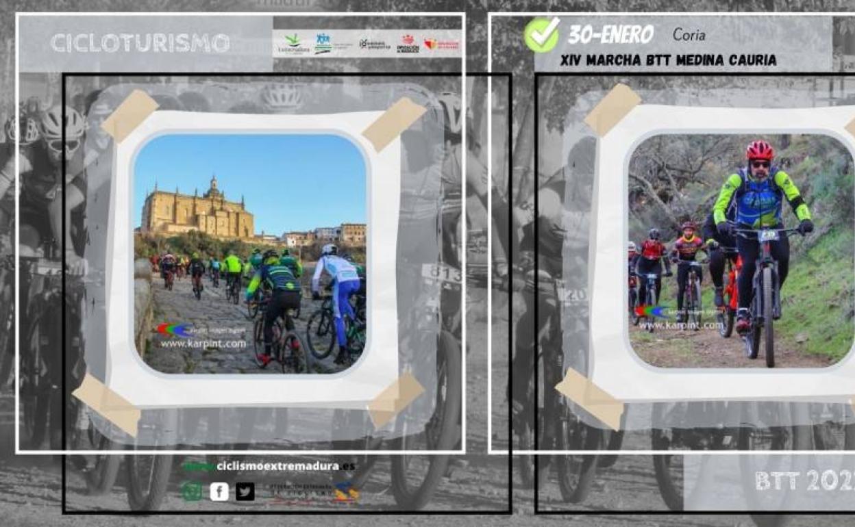 Celebrada con éxito la XIV Marcha BTT Medina Cauria
