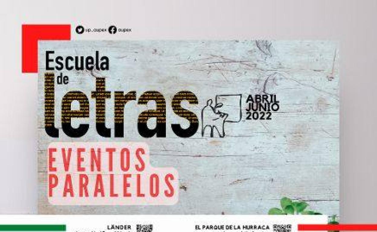 Nuevas propuestas de la Escuela de letras de Extremadura para los próximos meses