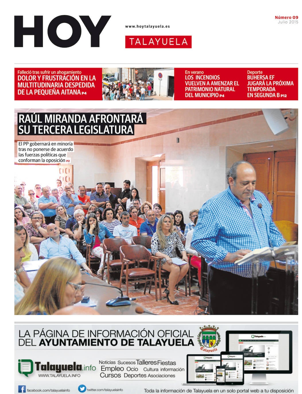 Fotos: Talayuela, portada a portada