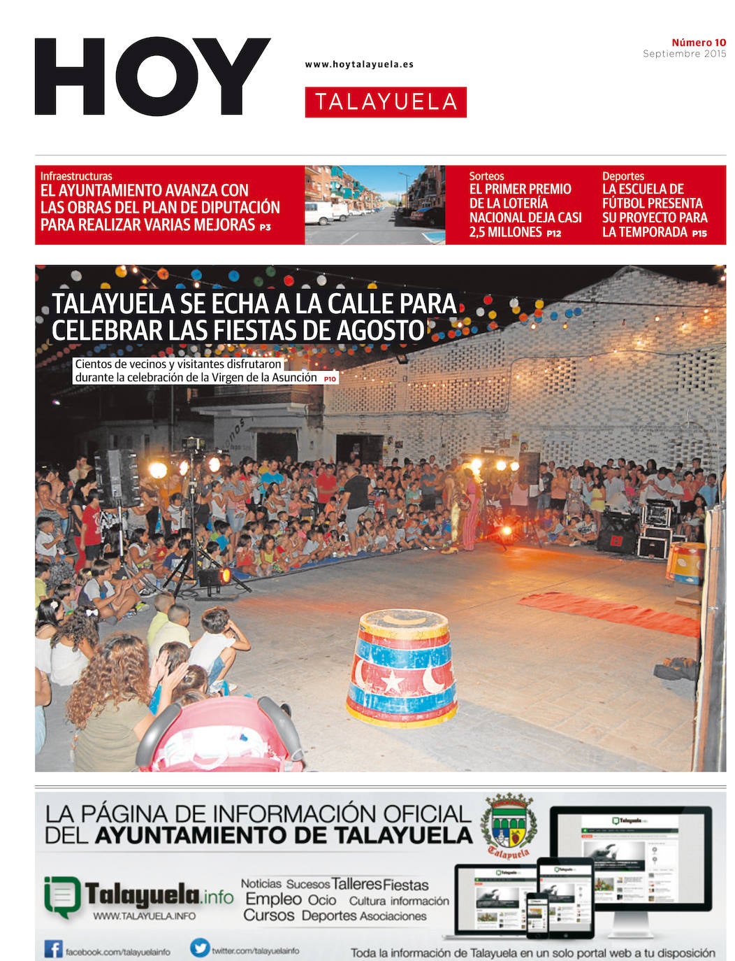 Fotos: Talayuela, portada a portada