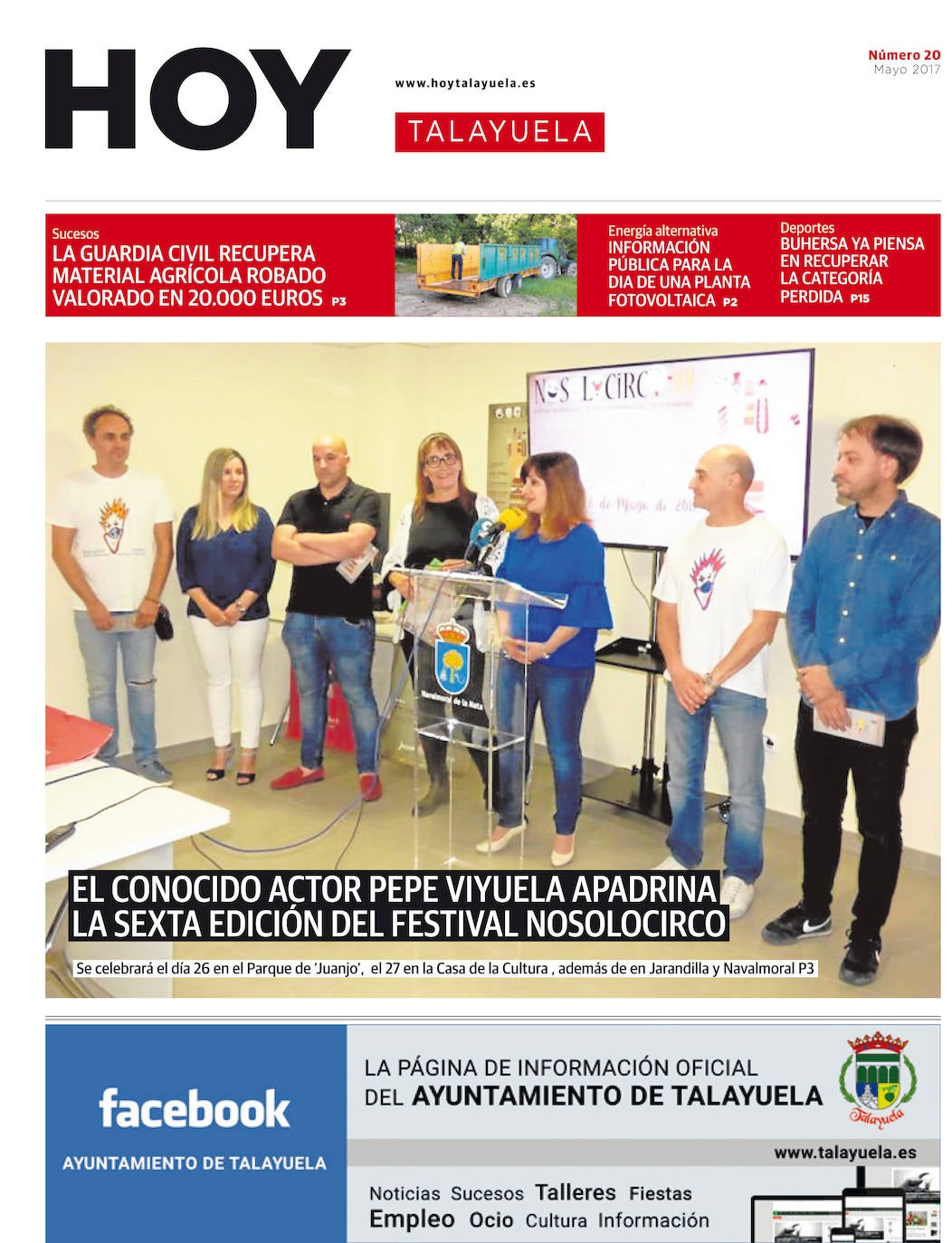 Fotos: Talayuela, portada a portada