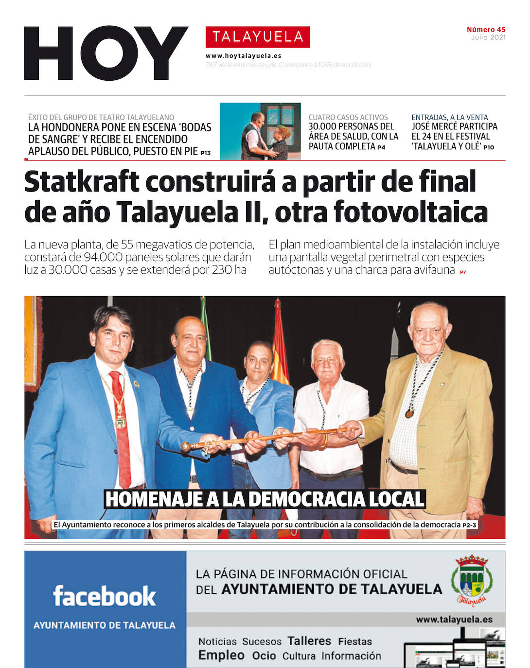 Fotos: Talayuela, portada a portada