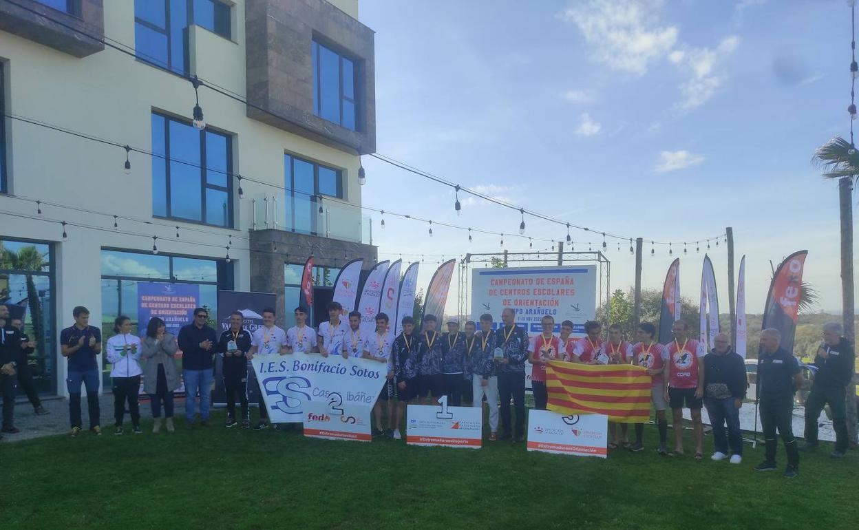 Éxito de una nueva edición del Campeonato de España de Centros Escolares de Orientación