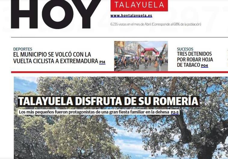Sale a la calle la edición número 55 de HoyTalayuela