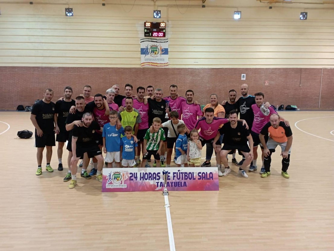 Clausura la XLI edición de las 24 Horas de Fútbol Sala de Talayuela