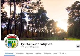 El Ayuntamiento de Talayuela comparte su perfil oficial en Facebook