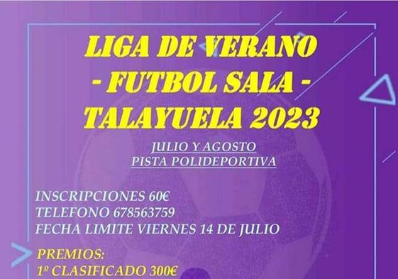 Abiertas las inscripciones para la Liga de Verano Fútbol Sala