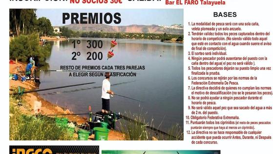 El Club Troya Pesca organiza un Maratón Diurno Por Parejas por las Fiestas de la Virgen de la Asunción