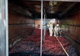 Las incidencias causadas por las rachas de viento obligan a intervenir a los bomberos